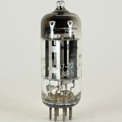 (1) Tested GE 6AH6 Tube with Box Date Code 57-22 Amplifier Pentode Vacuum Tube