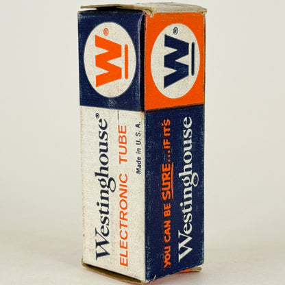 (1) Tested Westinghouse 6CX8 Tube with Box Code 62-04 Medium Mu Triode Pentode