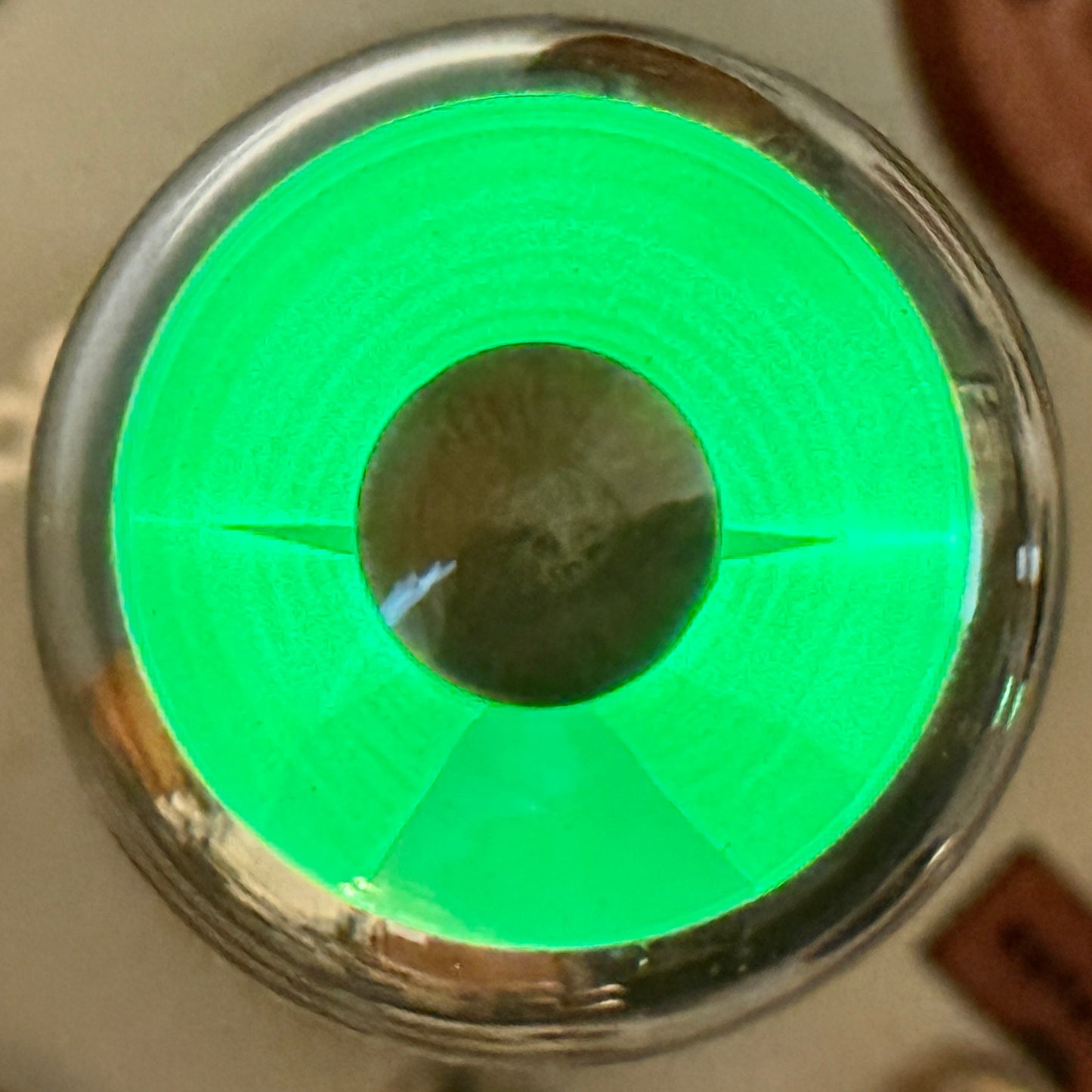 (1) Tested Used 1944 RCA JAN CRC 1629 Eye Tube 80%-85% Brightness VT-138 H1E