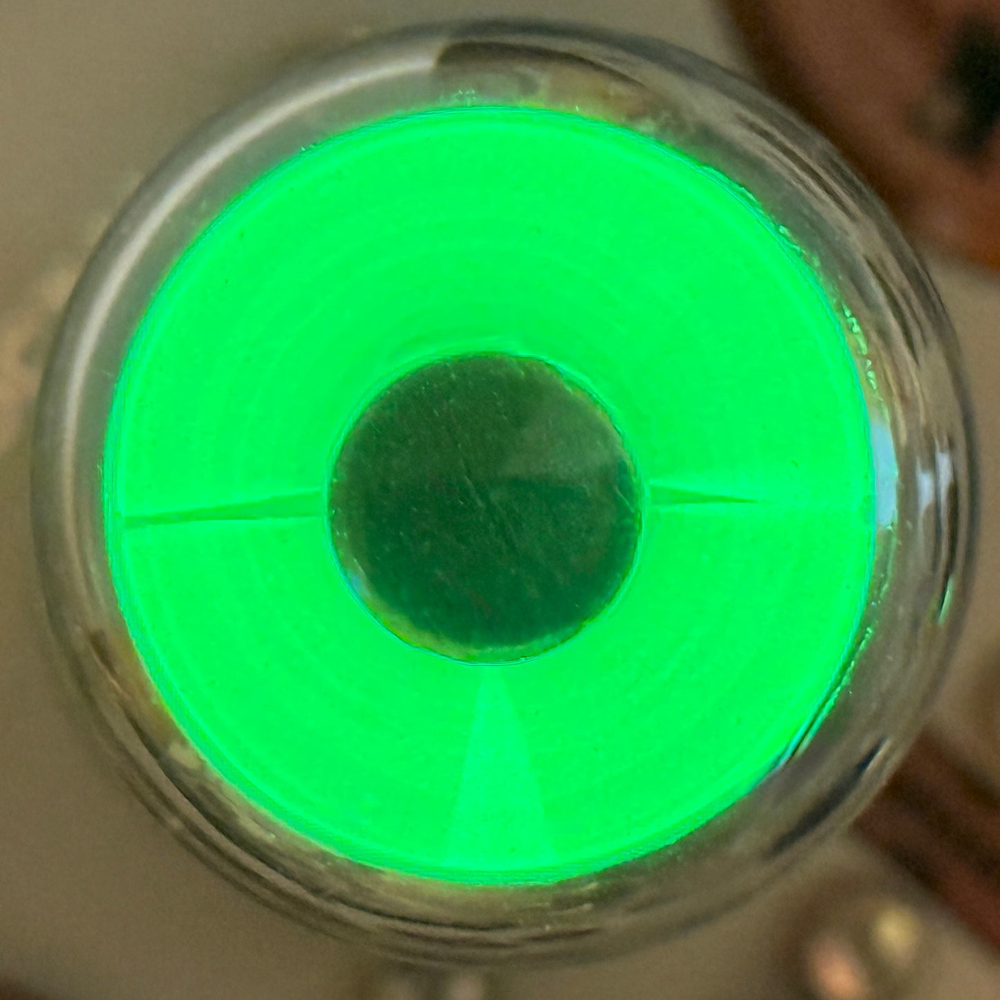 (1) Tested RCA USN CRC 1629 Eye Tube Bright Green Indicator Tube Code S4
