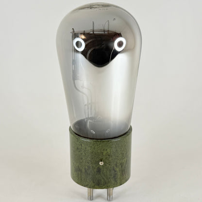 (1) Tested Green Marbled Bakelite X-112-A Tube Type 12A Tube Globe 112A Tube