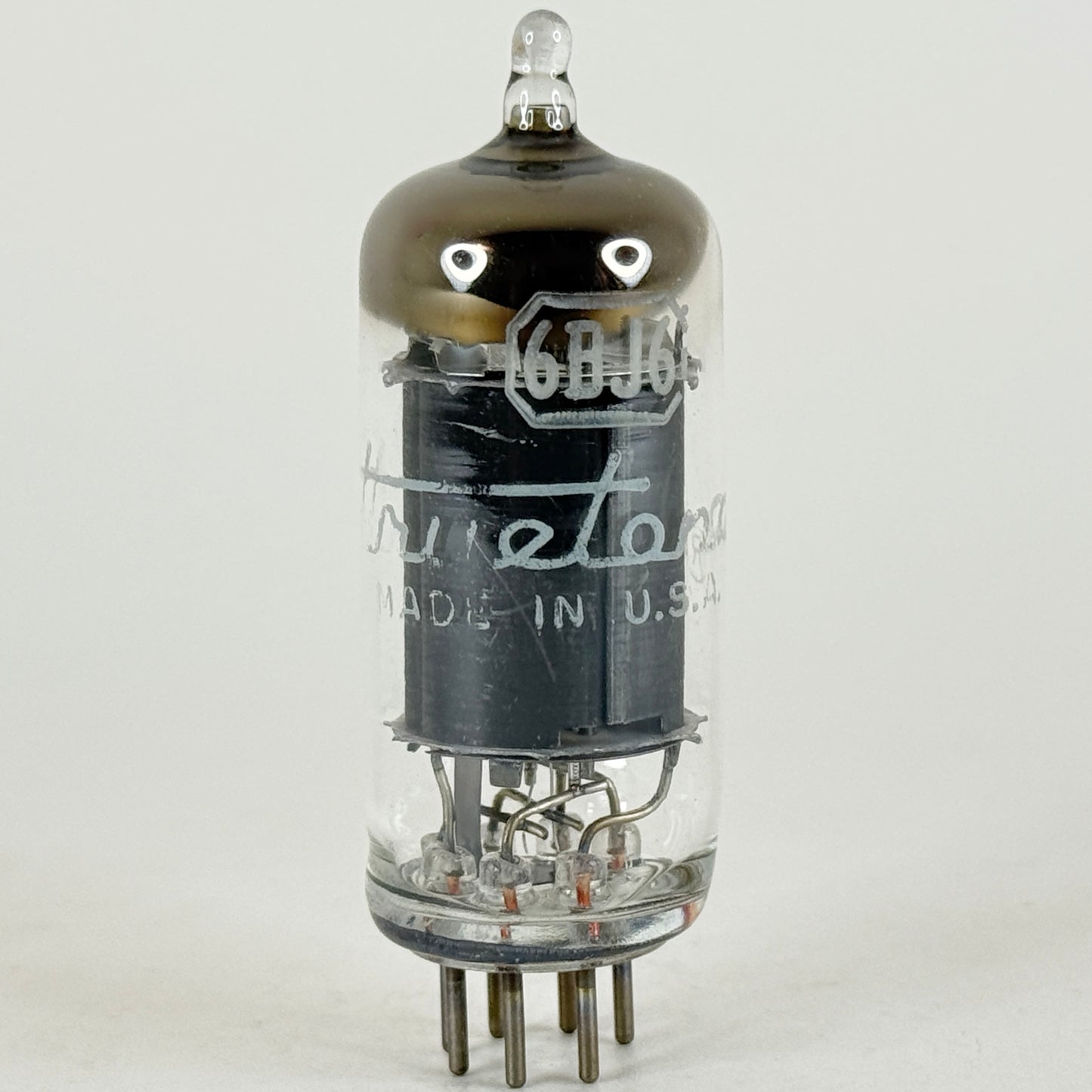 (1) Tested Truetone 6BJ6 Tube with Box Date Code 317 Remote Cutoff Pentode Tube