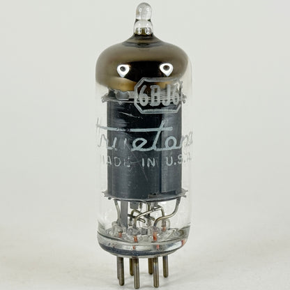(1) Tested Truetone 6BJ6 Tube with Box Date Code 317 Remote Cutoff Pentode Tube