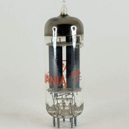 (1) Tested Sylvania 6CM7 Tube Red Letters with Box Code eb AAC Dual Triode Tube
