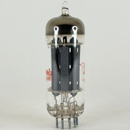 (1) Tested Sylvania 6CM7 Tube Red Letters with Box Code eb AAC Dual Triode Tube