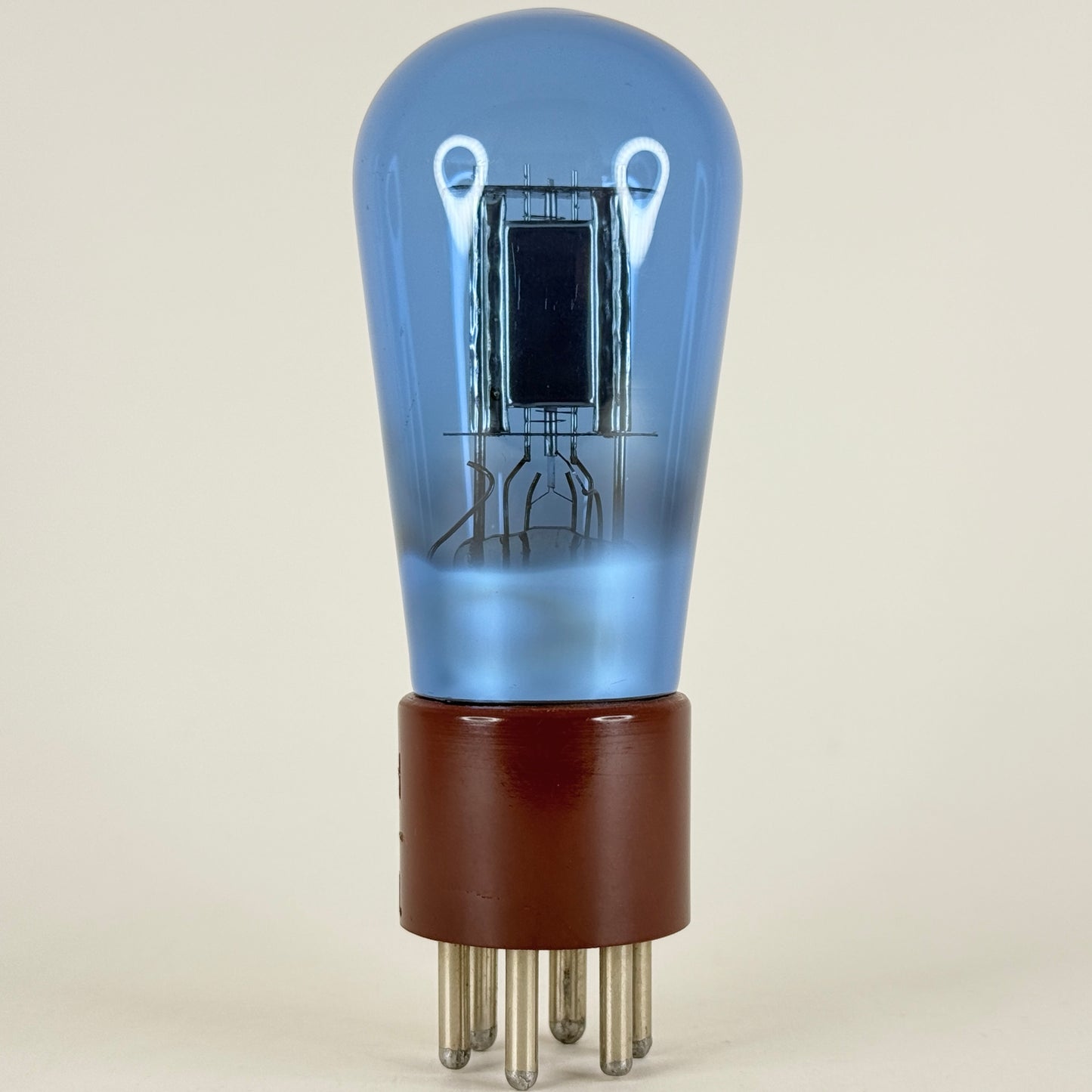 Wunderlich by Arcturus Tube Blue Globe Balloon Wunderlich Tube with Red Base