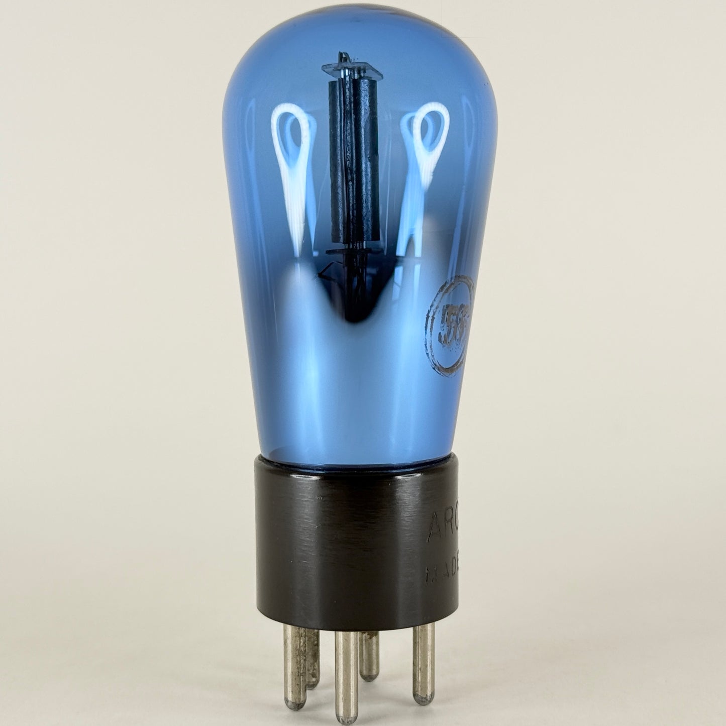 (1) Tested Arcturus Type 56 Tube Short Bottle Blue Arcturus Globe Balloon Tube