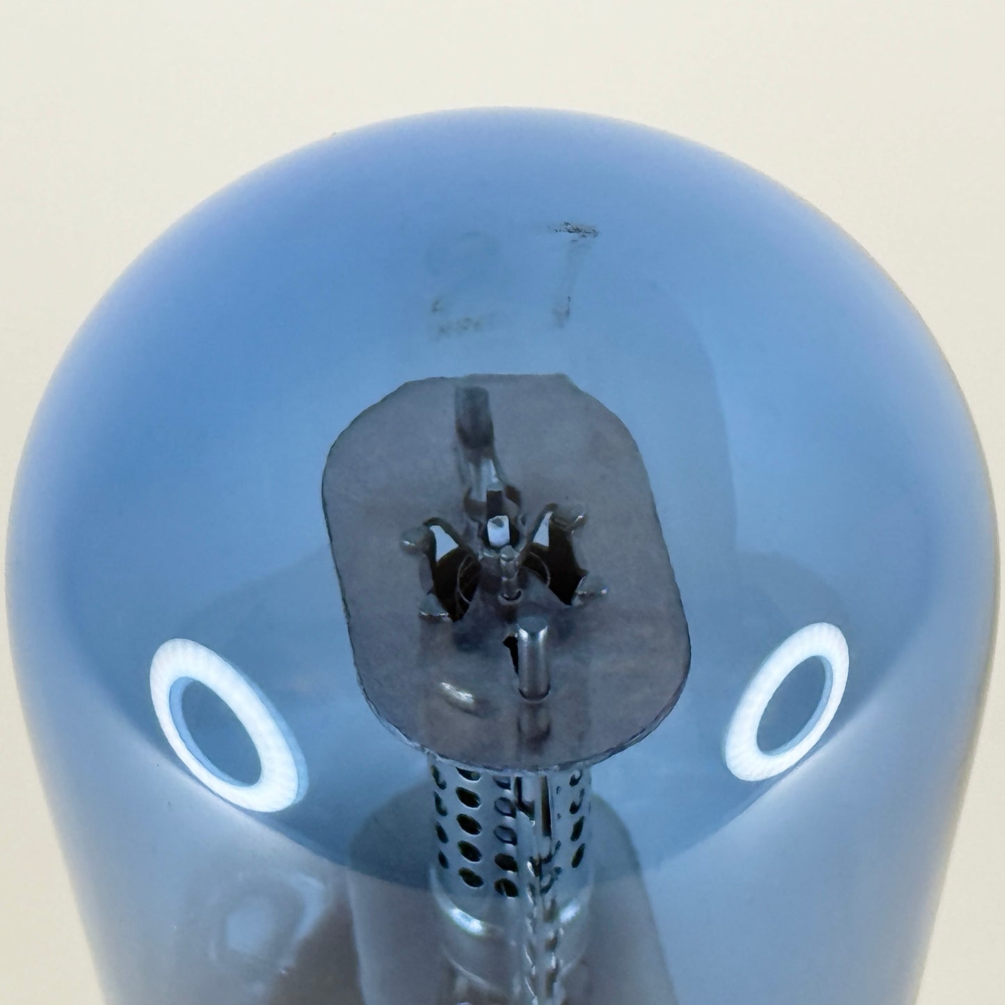 (1) Tested Arcturus Type 27 Tube Short Bottle Blue Globe Balloon Tube (a)