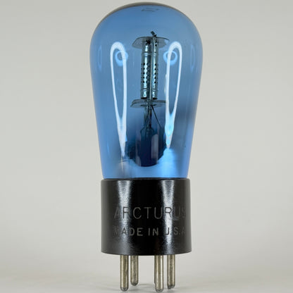 (1) Tested Arcturus Type 27 Tube Arcturus Blue Globe Balloon Triode Tube (b)