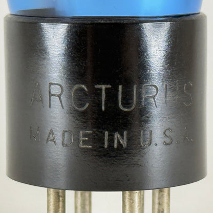 (1) Tested Arcturus Type 27 Tube Arcturus Blue Globe Balloon Triode Tube (b)
