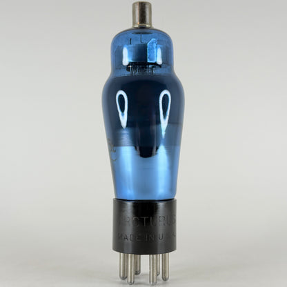 (1) Tested Arcturus Type 58 Tube Shouldered Blue Remote Cutoff Pentode Tube (a)