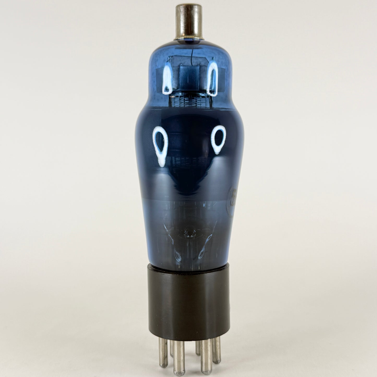 (1) Tested Arcturus Type 58 Tube Shouldered Blue Remote Cutoff Pentode Tube (a)