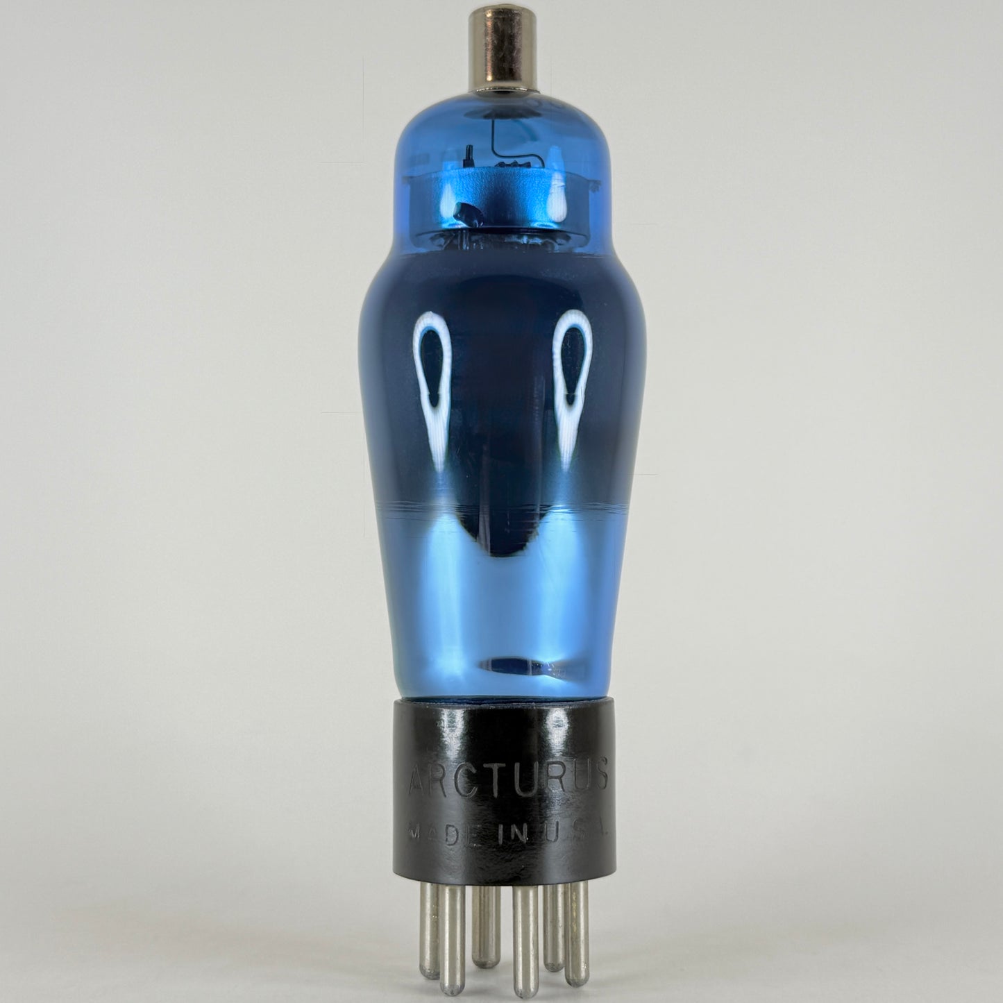 (1) Tested Arcturus Type 58 Tube Shouldered Arcturus Blue Pentode Tube (b)