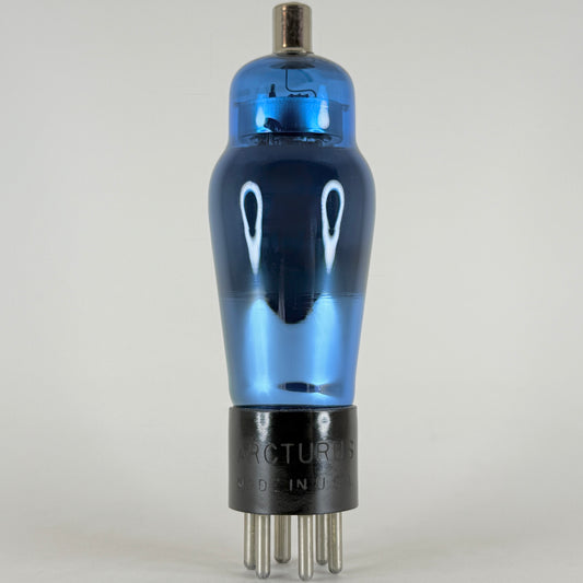 (1) Tested Arcturus Type 58 Tube Shouldered Arcturus Blue Pentode Tube (b)