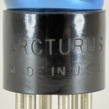 (1) Tested Arcturus Type 58 Tube Shouldered Arcturus Blue Pentode Tube (b)