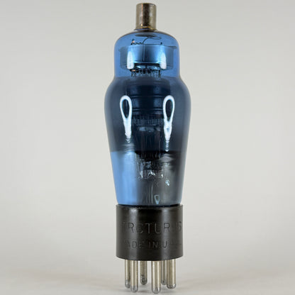 (1) Tested Arcturus Type 57 Tube Shouldered Blue Pentode Detector Tube (a)