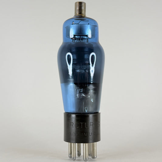 (1) Tested Arcturus Type 57 Tube Shouldered Blue Pentode Detector Tube (a)