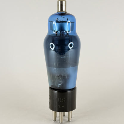 (1) Tested Arcturus Type 57 Tube Shouldered Blue Pentode Detector Tube (b)