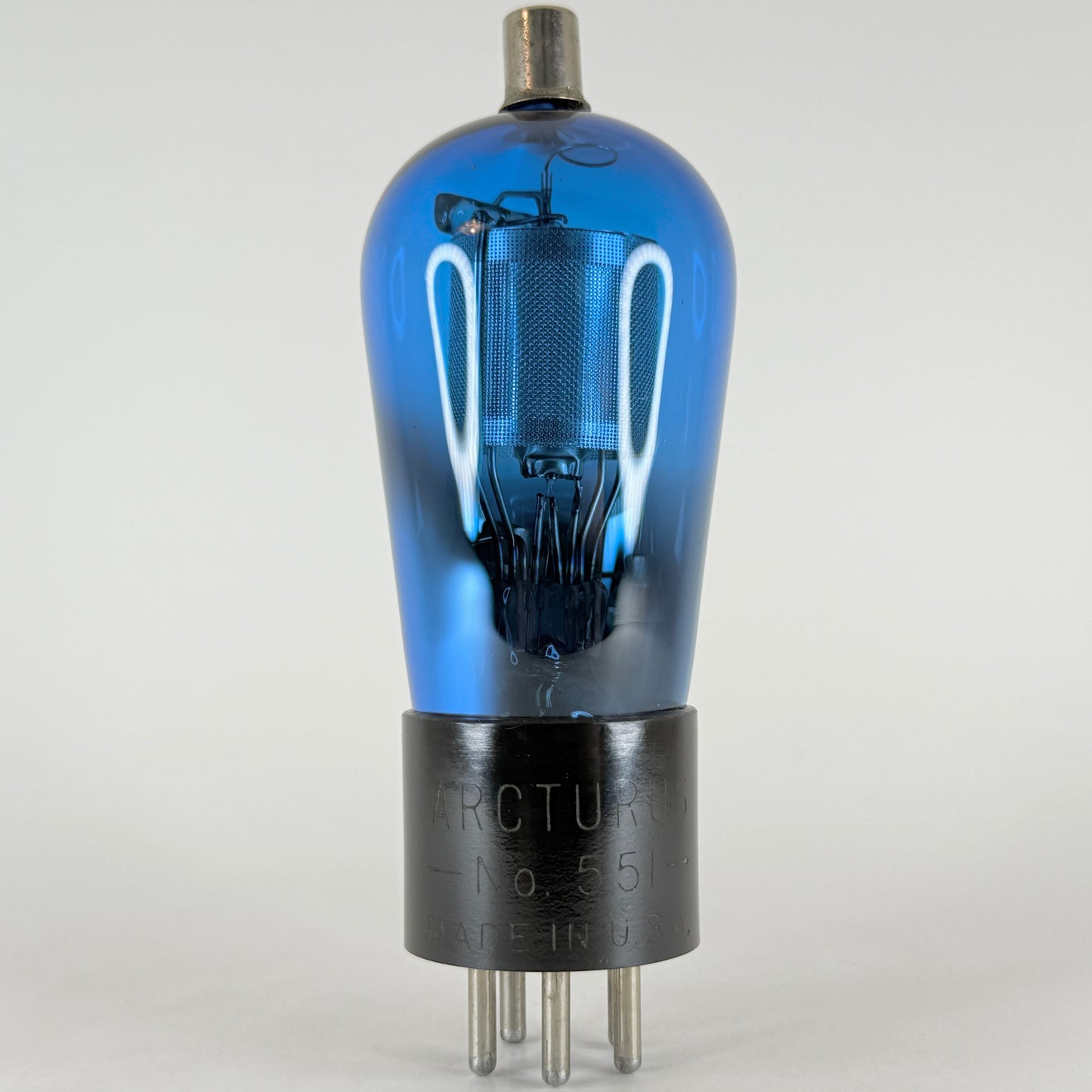 (1) Tested Arcturus Type 51 Tube Blue Arcturus 551 Globe Balloon Tube (c)