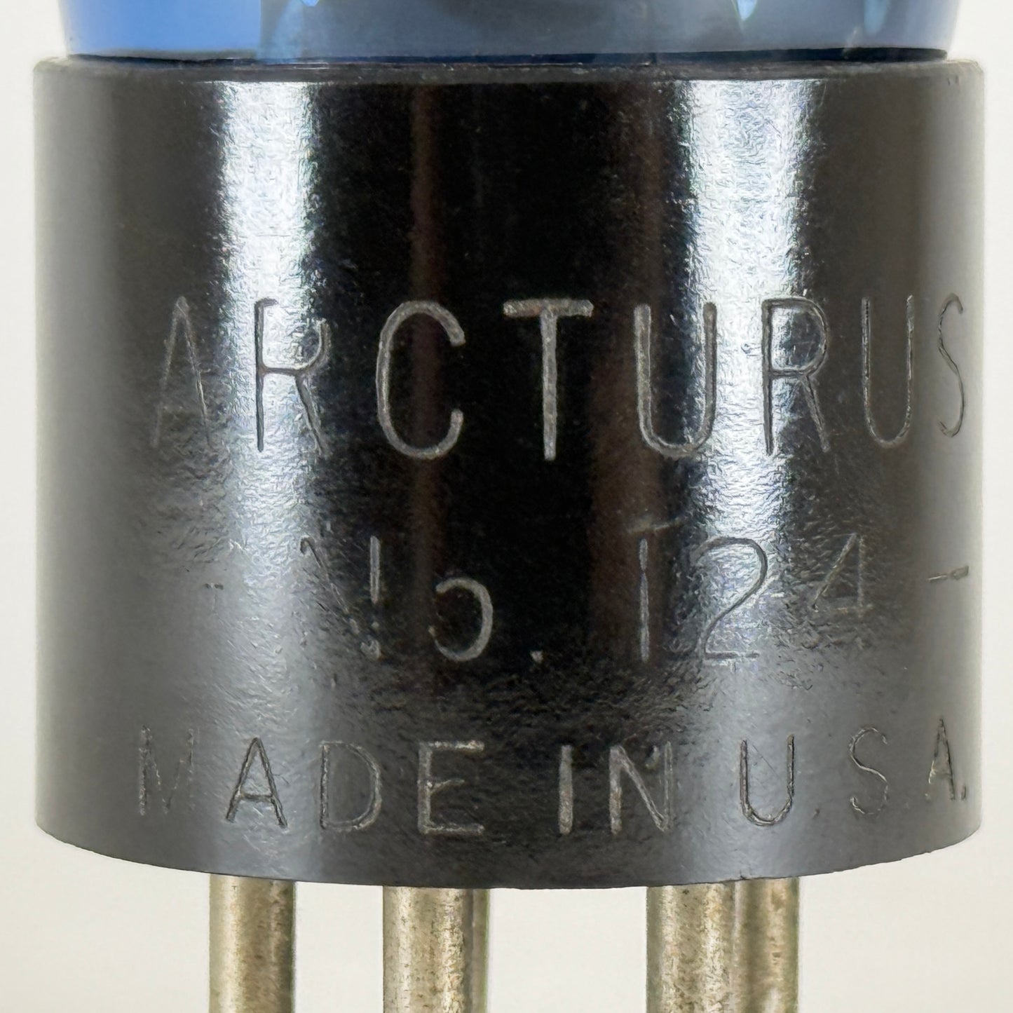 (1) Tested Strong Arcturus Type 24 Tube Blue Arcturus Type 124 Globe Tube (d)