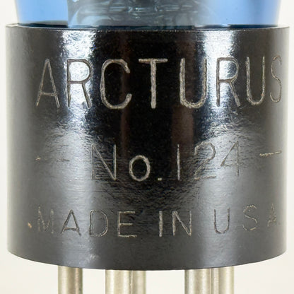 (1) Tested Strong Arcturus Type 24 Tube Blue Arcturus Type 124 Globe Tube (e)