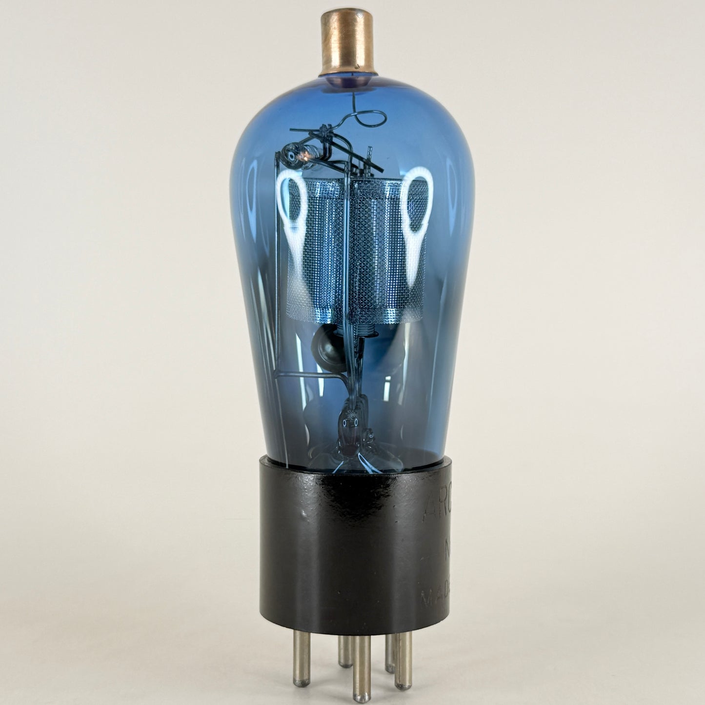 (1) Tested Strong Arcturus Type 24 Tube Blue Arcturus Type 124 Globe Tube (e)