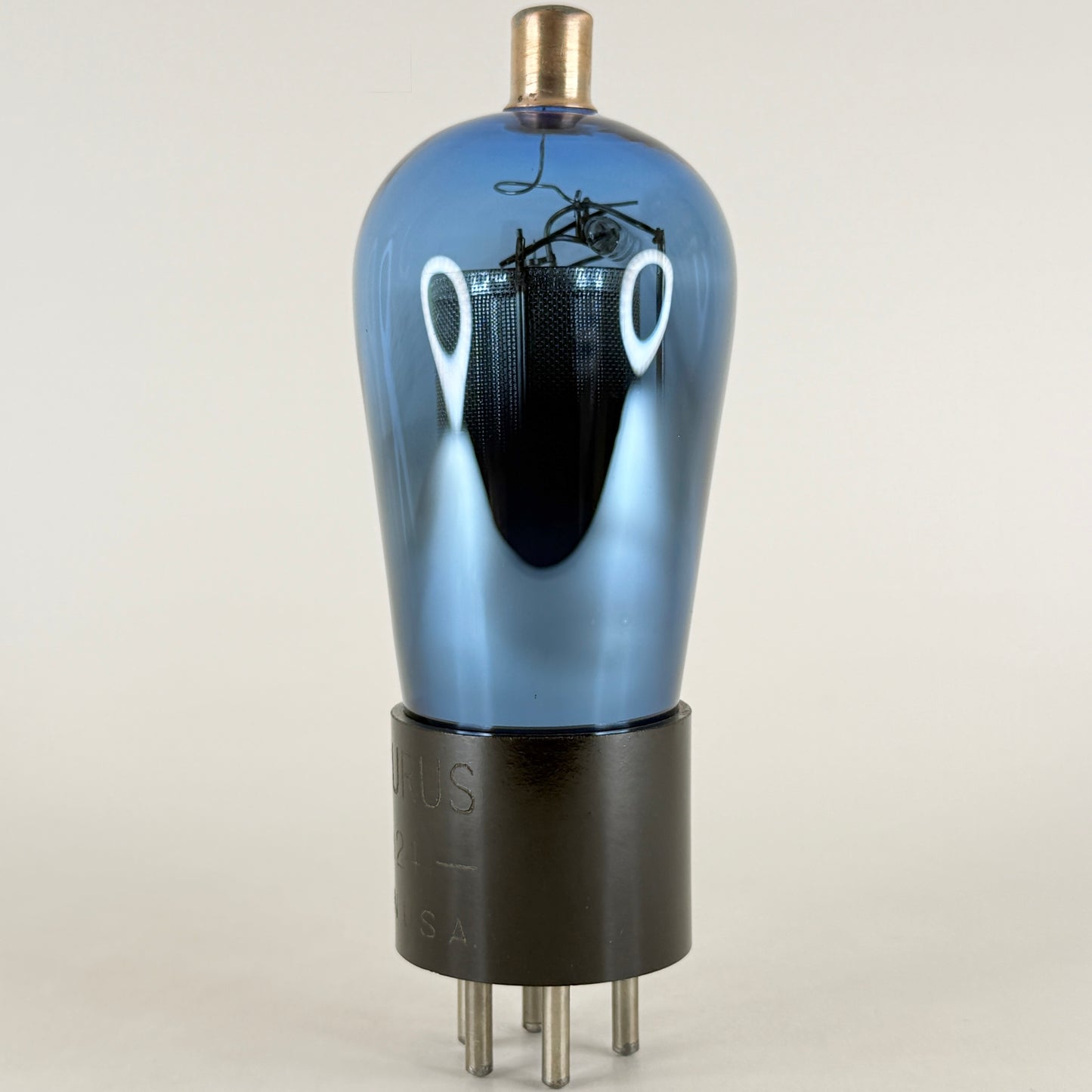 (1) Tested Strong Arcturus Type 24 Tube Blue Arcturus Type 124 Globe Tube (e)