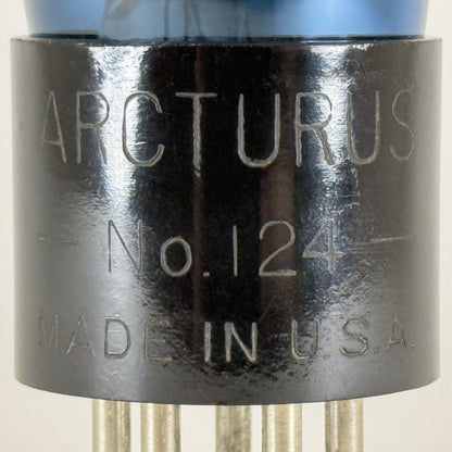 (1) Tested Strong Arcturus Type 24 Tube Blue Arcturus Type 124 Globe Tube (h)