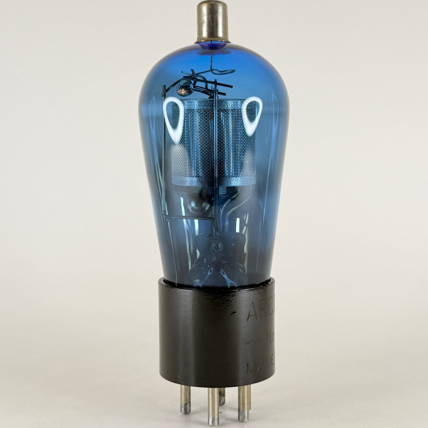 (1) Tested Strong Arcturus Type 24 Tube Blue Arcturus Type 124 Globe Tube (h)
