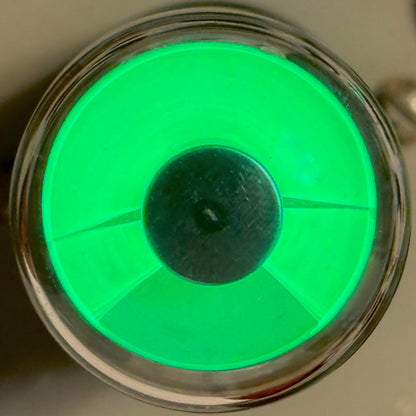 (1) Tested RCA 6AB5 6N5 Eye Tube Bright Green Indicator 6AB5/6N5 Tube Magic Eye