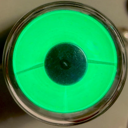(1) Tested RCA 6AB5 6N5 Eye Tube Bright Green Indicator 6AB5/6N5 Tube Magic Eye