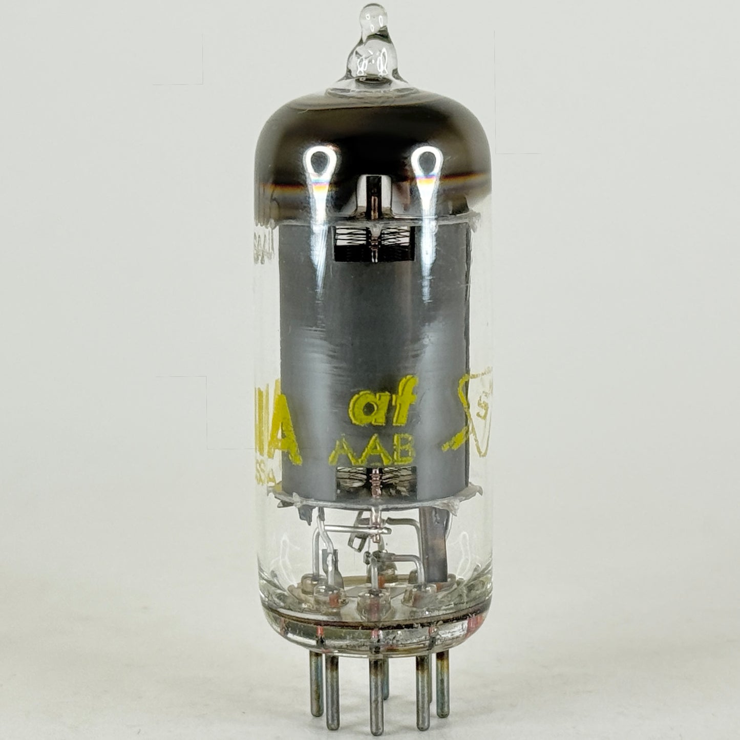 (1) Tested Sylvania 12AU6 Tube with Box Code af AAB Sharp Cutoff Pentode Tube