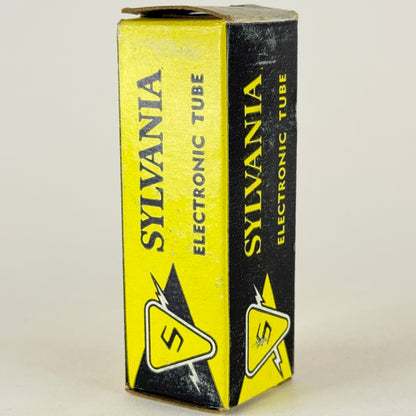 (1) Tested Sylvania 12AU6 Tube with Box Code af AAB Sharp Cutoff Pentode Tube