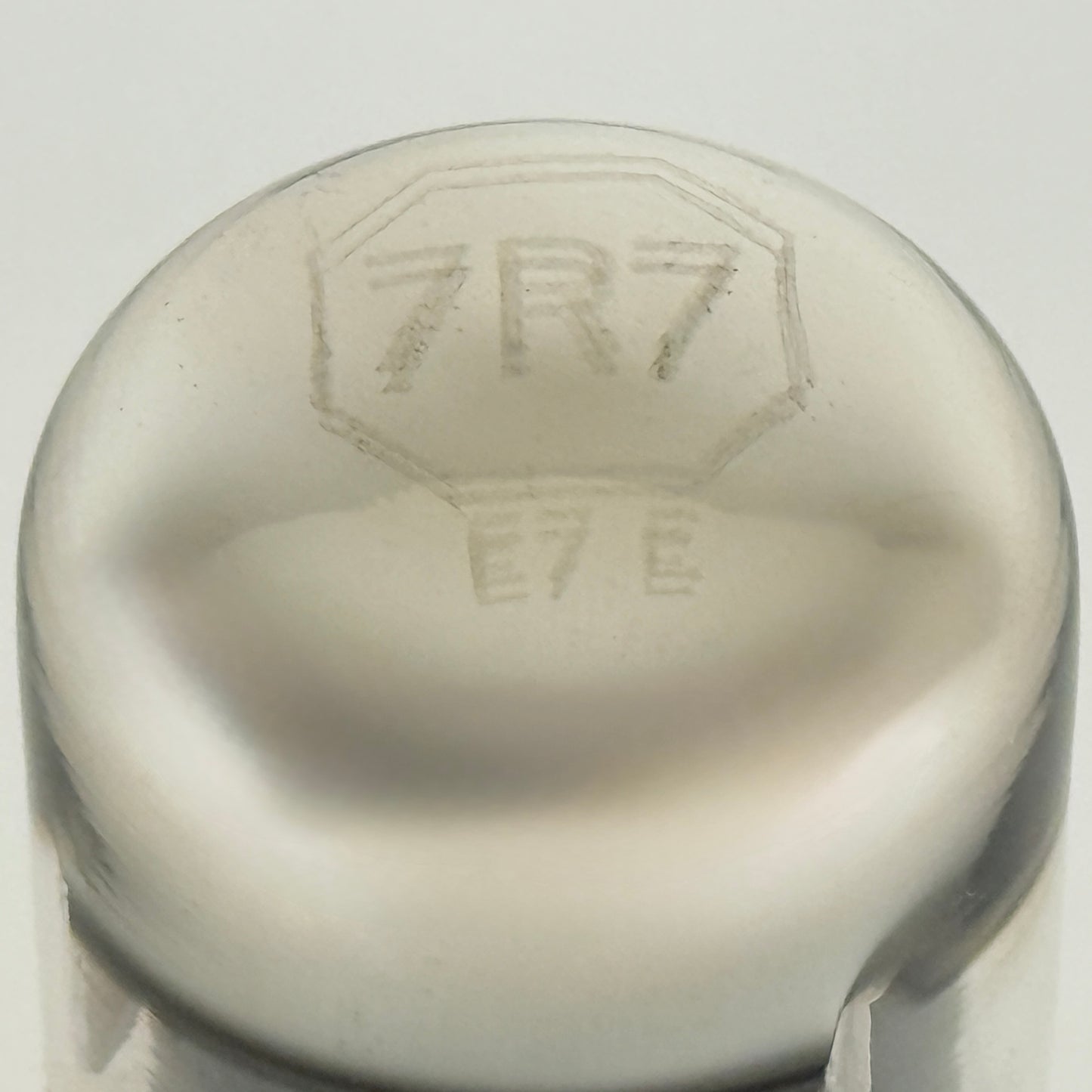 (1) Tested Hytron 7R7 Tube Date Code 7-40 Twin Diode Pentode Loctal Tube