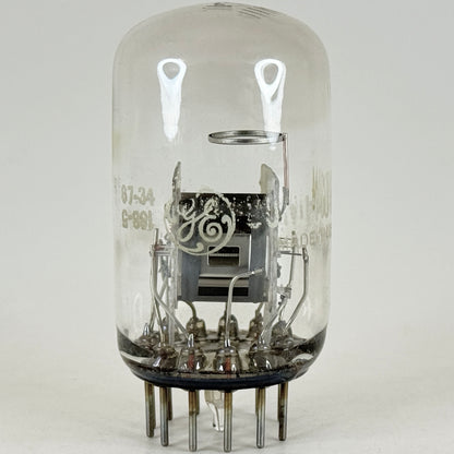 (1) Tested GE 6BH11 Tube Code 67-34 Medium Mu Twin Triode Sharp Cutoff Pentode