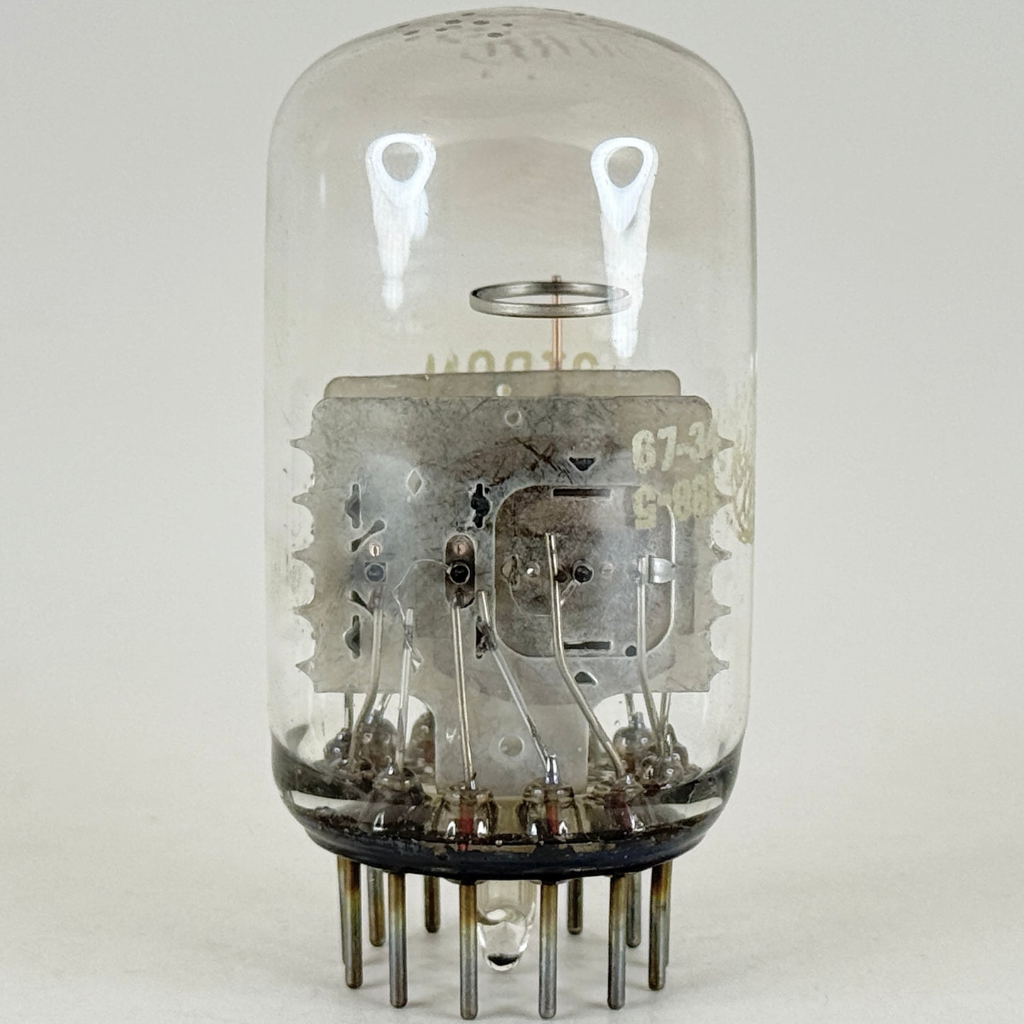 (1) Tested GE 6BH11 Tube Code 67-34 Medium Mu Twin Triode Sharp Cutoff Pentode