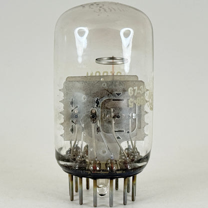 (1) Tested GE 6BH11 Tube Code 67-34 Medium Mu Twin Triode Sharp Cutoff Pentode