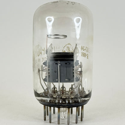 (1) Tested GE 6BH11 Tube Code 67-34 Medium Mu Twin Triode Sharp Cutoff Pentode