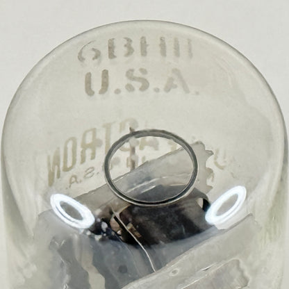 (1) Tested GE 6BH11 Tube Code 67-34 Medium Mu Twin Triode Sharp Cutoff Pentode