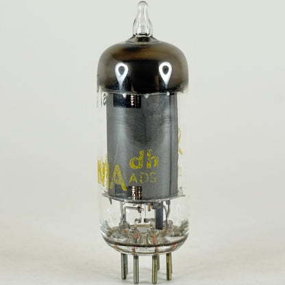 (1) Tested Sylvania 6BJ6 Tube with Box Code dh ADS Remote Cutoff Pentode Tube