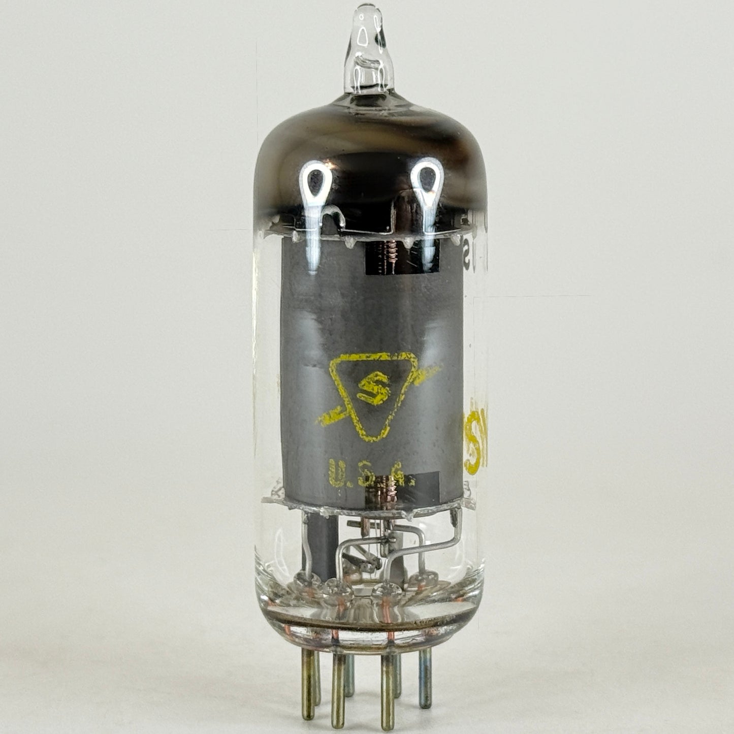 (1) Tested Sylvania 6BJ6 Tube with Box Code dh ADS Remote Cutoff Pentode Tube