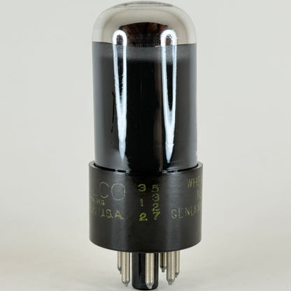 (1) Tested Philco 6V6GT Tube Chrome Dome Date Code 5327 6V6 GT Beam Power Tube