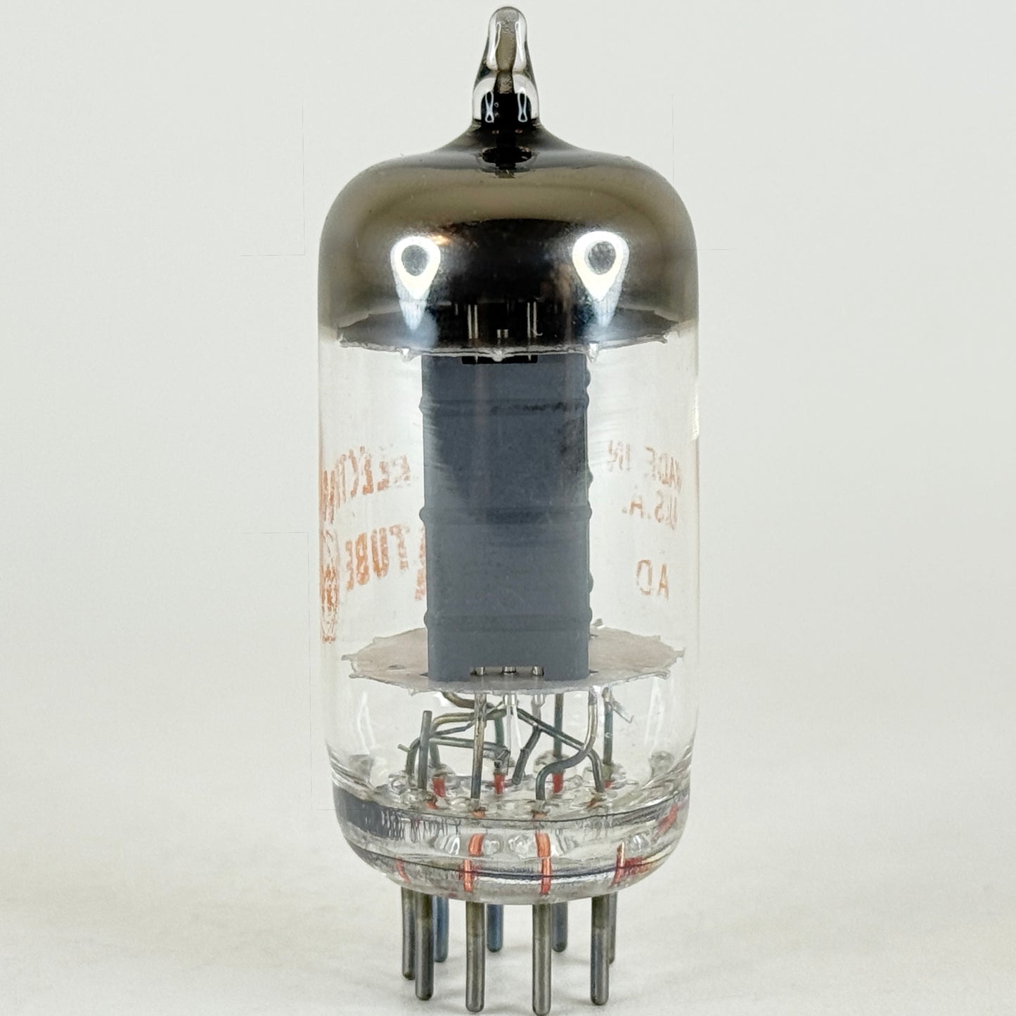 (1) Tested RCA 6CN7 Tube with Box Date Code AD Twin Diode Triode Vacuum Tube