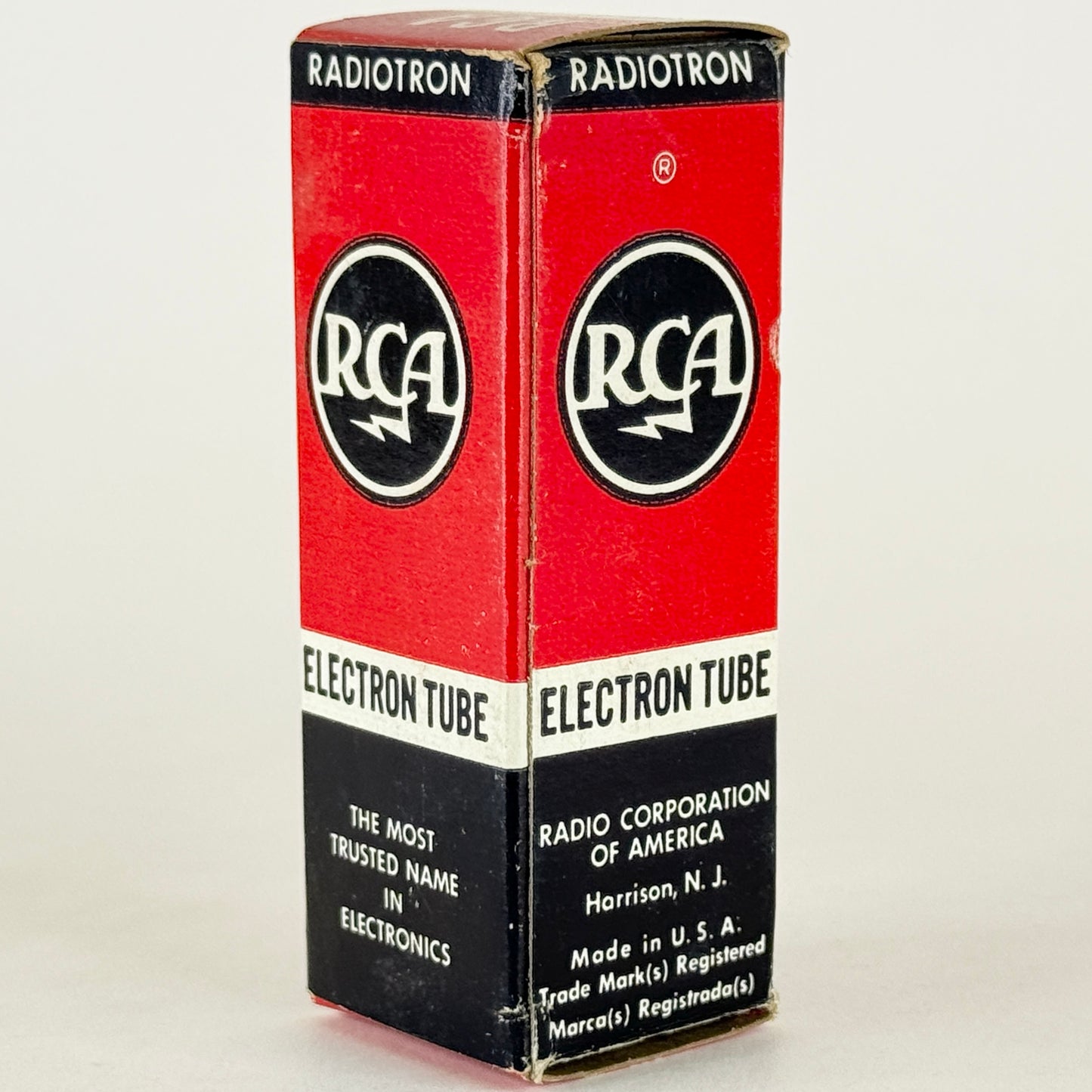 (1) Tested RCA 6CN7 Tube with Box Date Code AD Twin Diode Triode Vacuum Tube