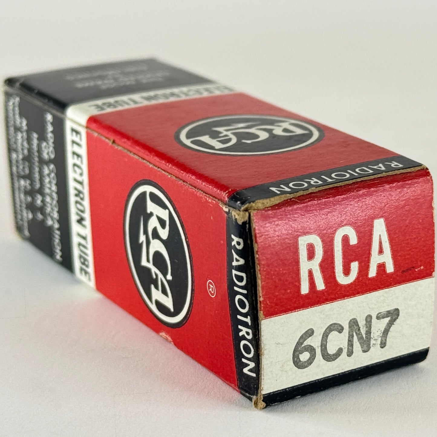 (1) Tested RCA 6CN7 Tube with Box Date Code AD Twin Diode Triode Vacuum Tube