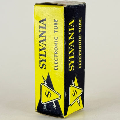 (1) Tested Sylvania 6GK5 6FQ5A Tube Red Letters with Box Code ag BAL 6GK5 Tube