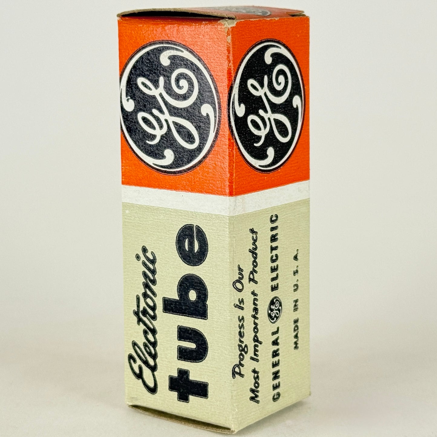 (1) Tested GE 6AW8A Tube Red Letters and Box Code 60-17 6AW8 A Triode Pentode