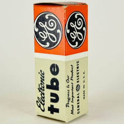 (1) Tested GE 6AW8A Tube Red Letters and Box Code 60-17 6AW8 A Triode Pentode