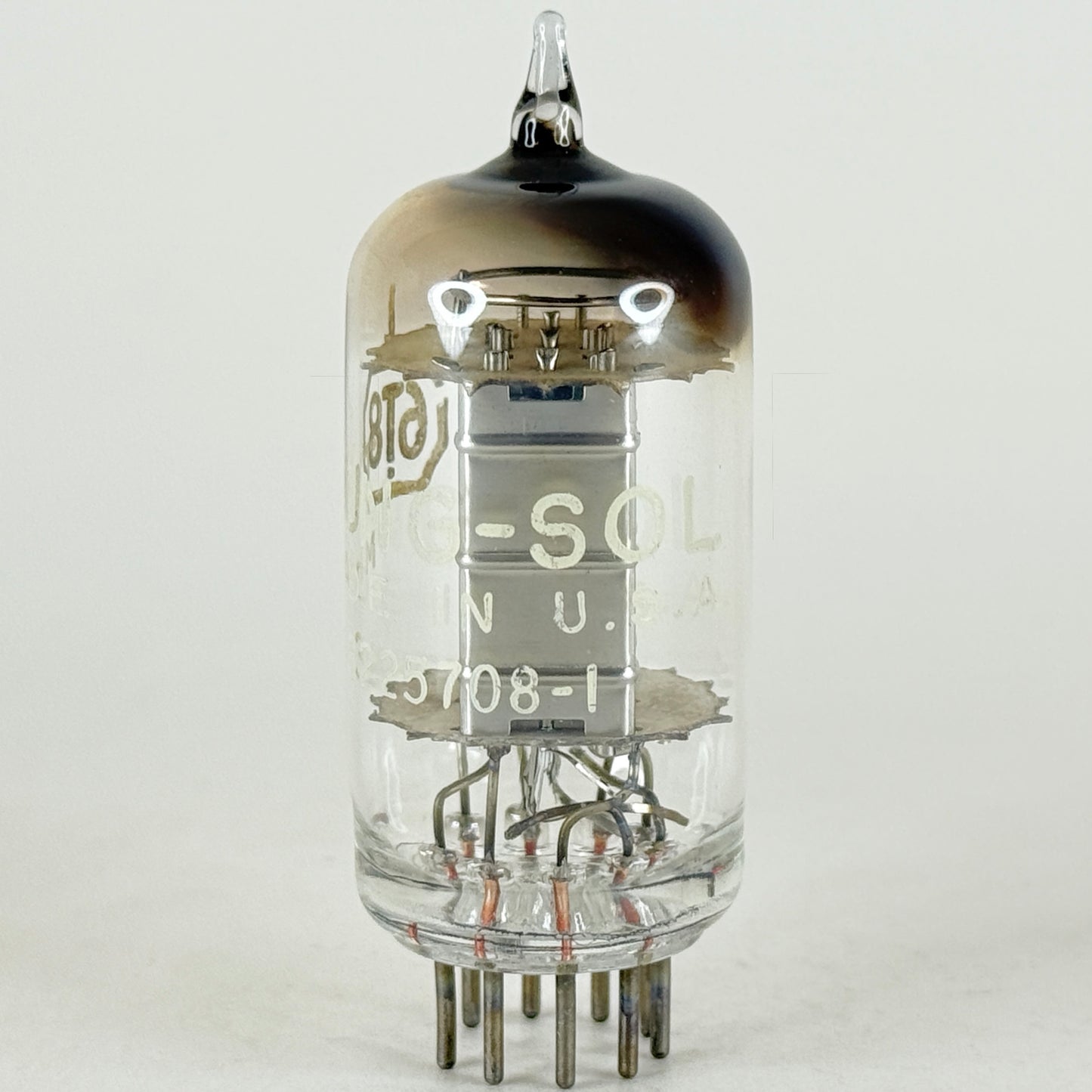 (1) Tested Tung Sol 6T8 Tube Code 5708-1 Triple Diode High Mu Triode Tube