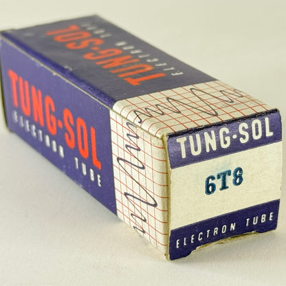 (1) Tested Tung Sol 6T8 Tube Code 5708-1 Triple Diode High Mu Triode Tube
